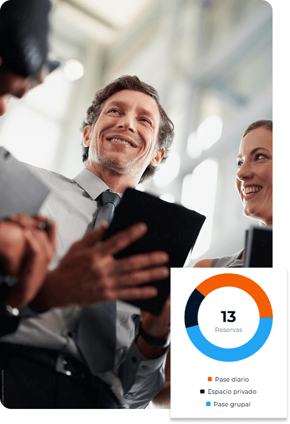 Personas en reunión